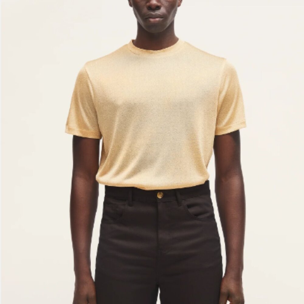 BNWT AW23 CMMN SWDN ARAMIS GLITTERING TSHIRT L